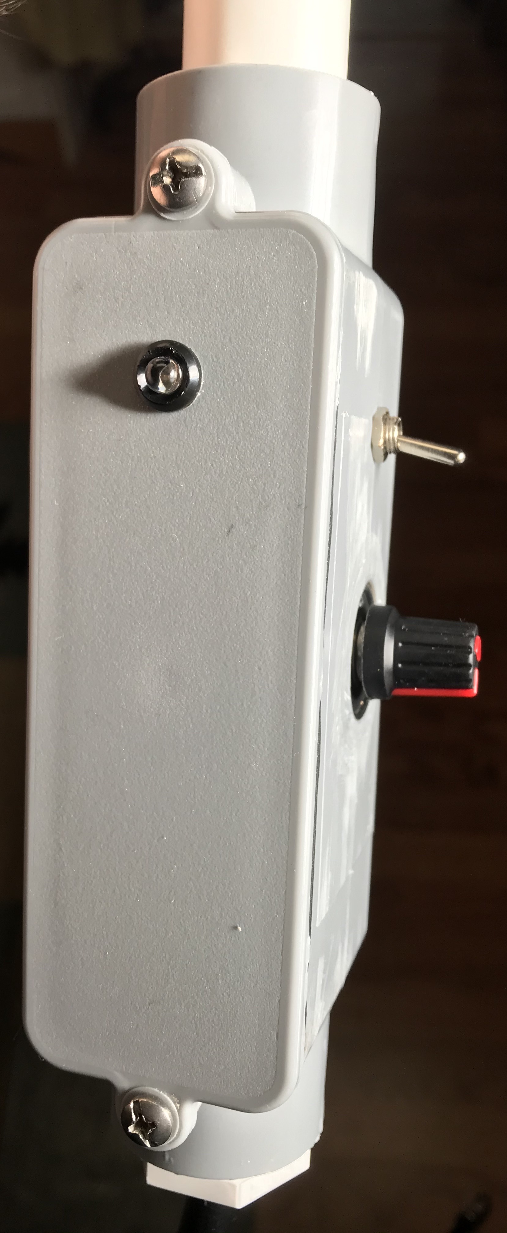 Attenuator box outside