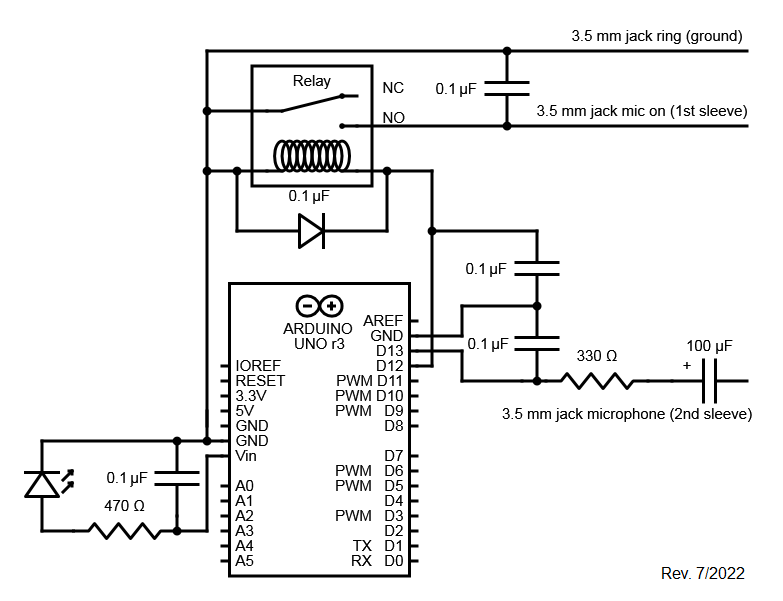 Auto-Keyer schematic